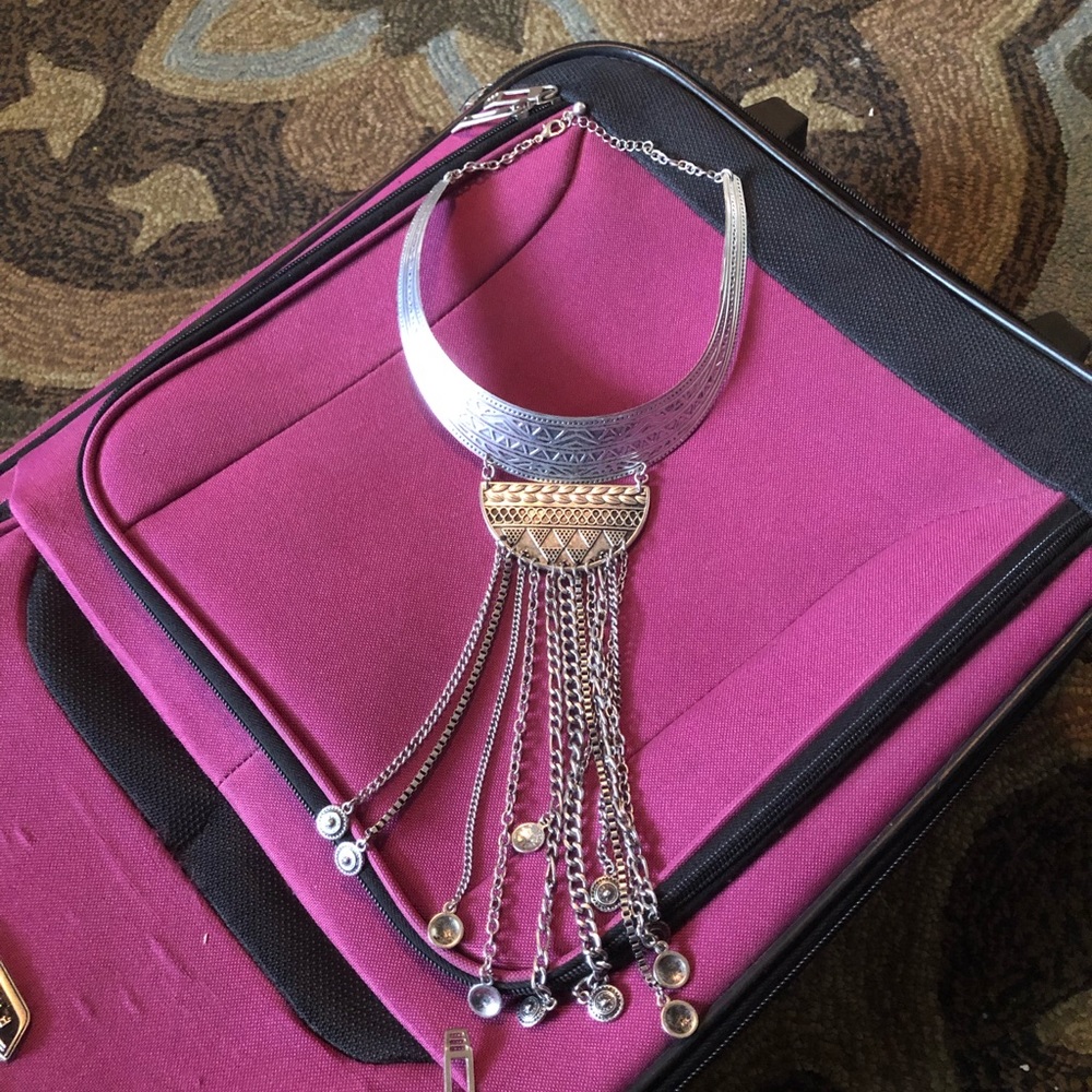 Beautiful silver necklace